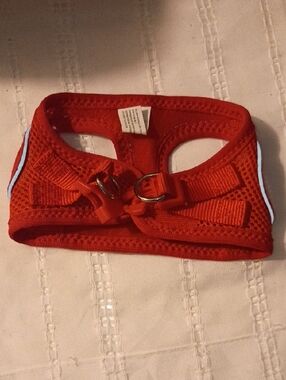 Red Dog Harness with Quick-Release Buckle